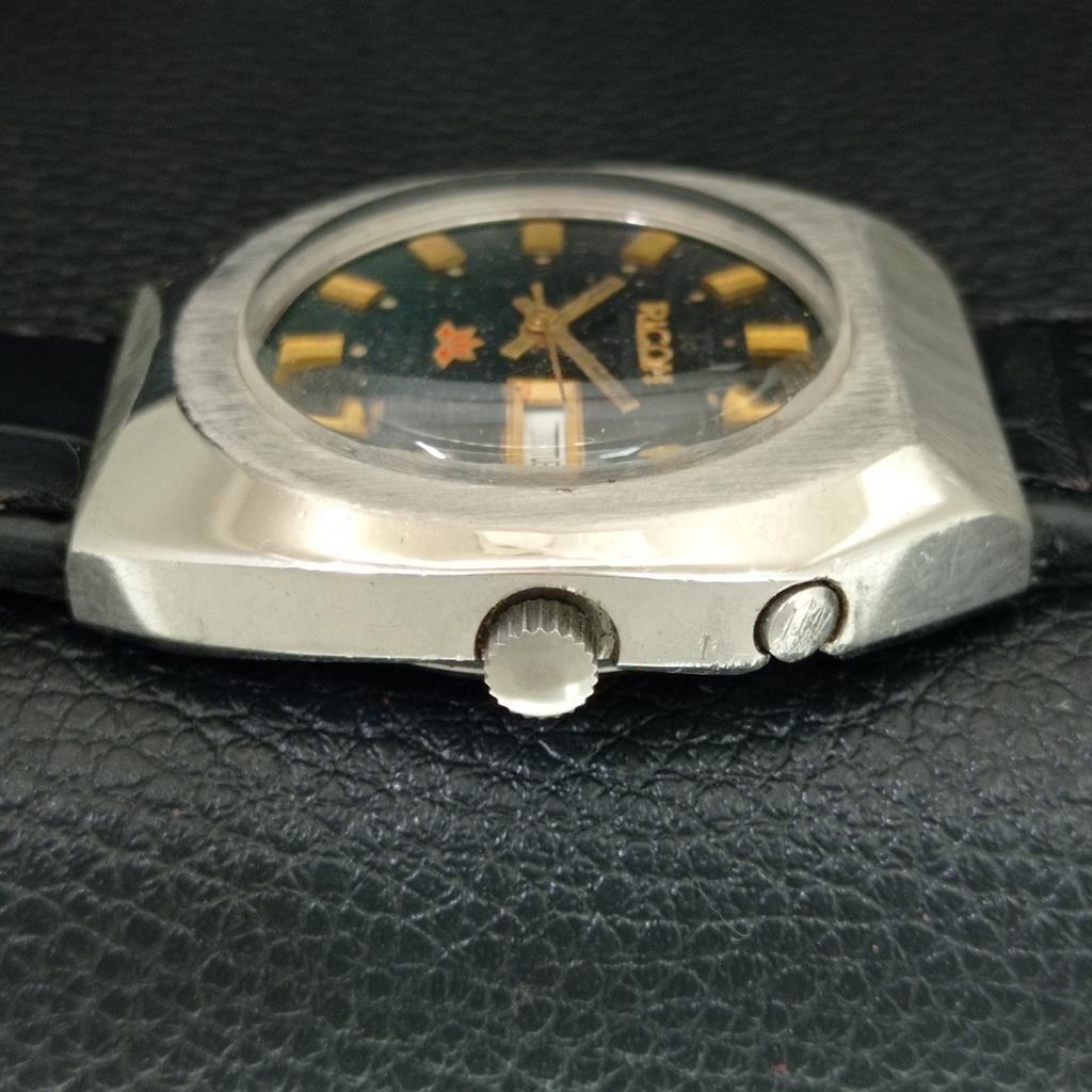 VINTAGE RICOH R31 AUTOMATIC JAPAN MENS ORIGINAL DIAL WATCH a708002-1