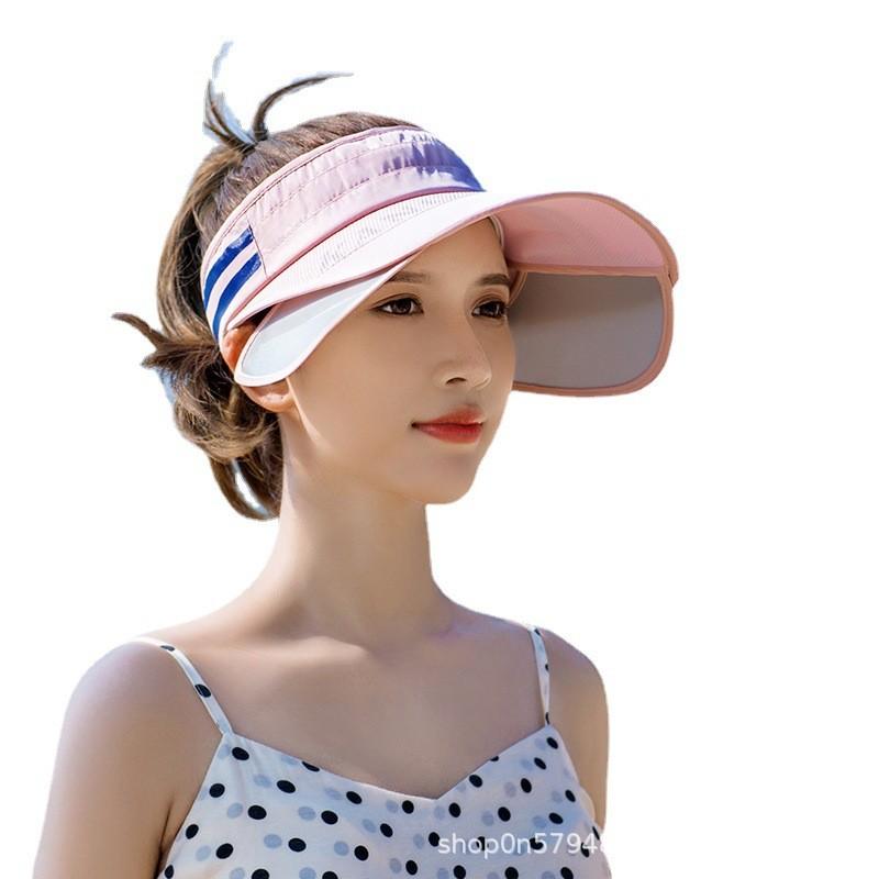 Womens Sun Protection Cap With Large Brim Adjustable Outdoor Sun Hat For Summer And Spring Activities