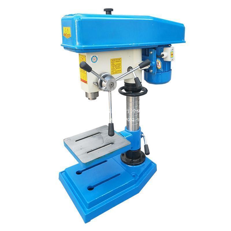 220V Multi-Function Woodworking Bench Drill with 16 Tools and Workbench