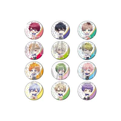 A3 X Kabuki 02 [Mini Character Illustration] Can Badge Complete Set (12-Piece Box)
