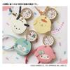 Fieldwork Analog Pocket Watch with Keychain and Pouch Sanrio Characters Cute Bag Charm with Carabiner Perfect for and Business Face Watch Pochacco