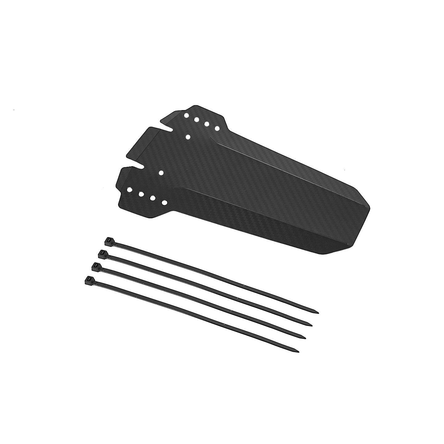 SUKOU Carbon Fiber Bicycle Mudguard - Front/Rear Seatpost Rain Cover for Road Bikes