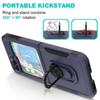 Coque pour Samsung Galaxy Z Flip 6 - Protection Renforcée Antichoc Anti-Rayures Bleu Marine