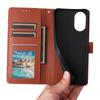 For Realme C67 4G/12 Lite 4G Case Wallet Stand View PU Leather Phone Cover with Wrist Strap