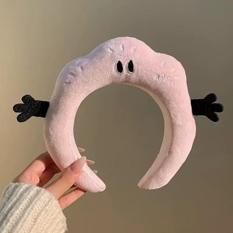 Cute Cartoon Cloud Plush Hair Hoop Wash Face Headband Headwear For Woman Girl Hair Accessories
