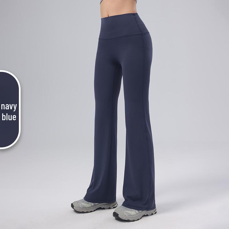 

Расклешенные штаны для йоги Nuls Youthful Nude с высокой талией и задним карманом для фитнеса на весну/лето M (Waist 31.5 cm)