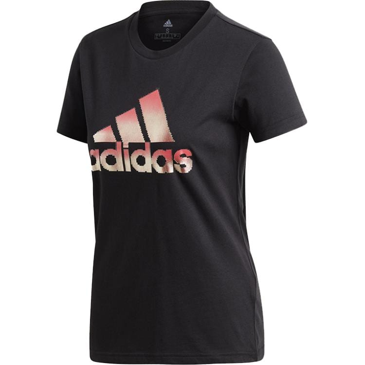 Adidas Set in Sleeve T Shirt Women's Black FJ5010