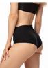 Figi damskie czarne bezszwowe wysoki stan Infinity boyshorts maxi Julimex