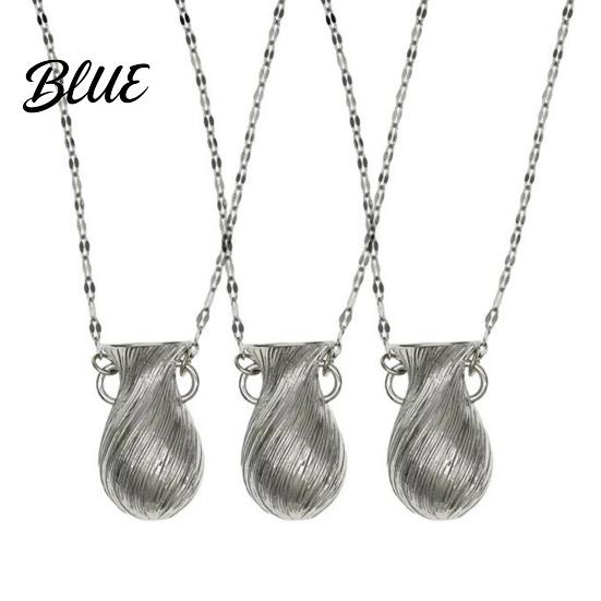 Anniversary Gift Jewelry Bouquet Necklace with Creative Vase Pendant DIY