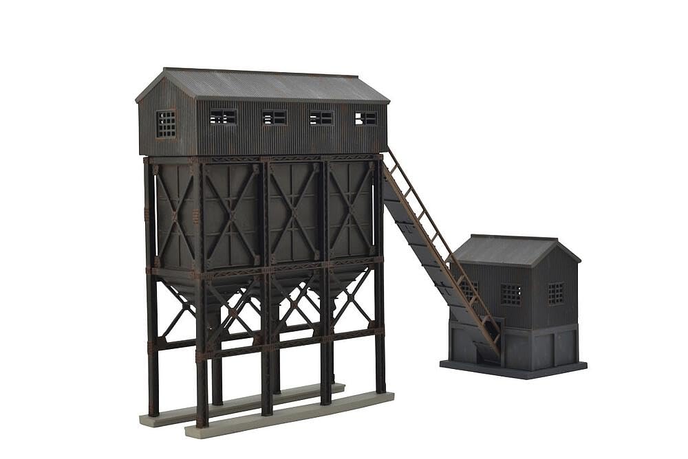 Scenery Collection Scenery Accessories Coal Hopper 2 Diorama Supplies 324355 103-2