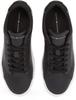 Sneakers Tommy Hilfiger TH Court LTH Detail Ess Court Ess Sneaker Black White
