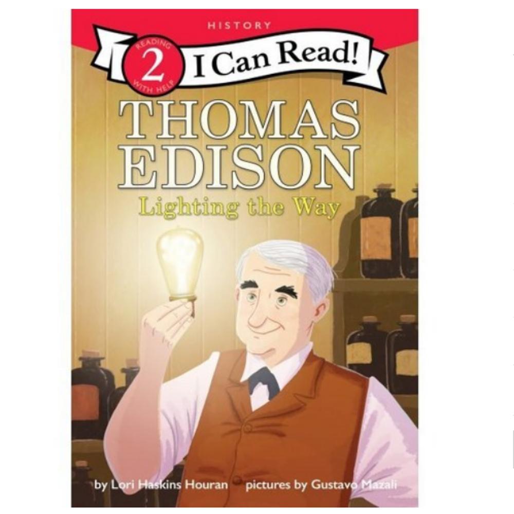 Thomas Edison Lighting the Way / Lori Haskins Houran : English Novel