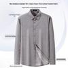 Shanshan Men's 90% Goose Down Warm Long Sleeve Shirt