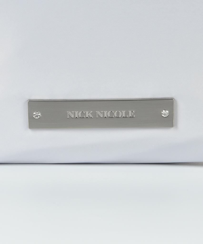 Nick&Nicole Crystal Nylon Multi Way Bag_Silver