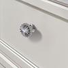 Simplicity, Copper Color, Pumpkin Single Hole Handle In Golden Gray, Light Luxury, Drawer Cabinet Handle, Round, Wardrobe Door Handle