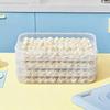 Fresh-Keeping Dumpling Storage Box Multi-Layer Frozen Dumpling Storage Box  Refrigerator
