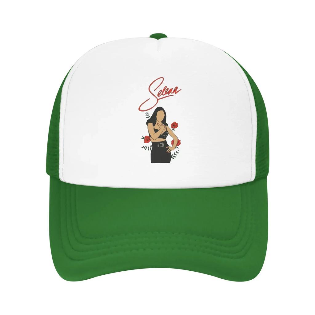 Afro Queen Singer Roses Selena Quintanill Summer Mesh Baseball Caps For Mens  Printing Female Beach Dad Hat Peaked Cap