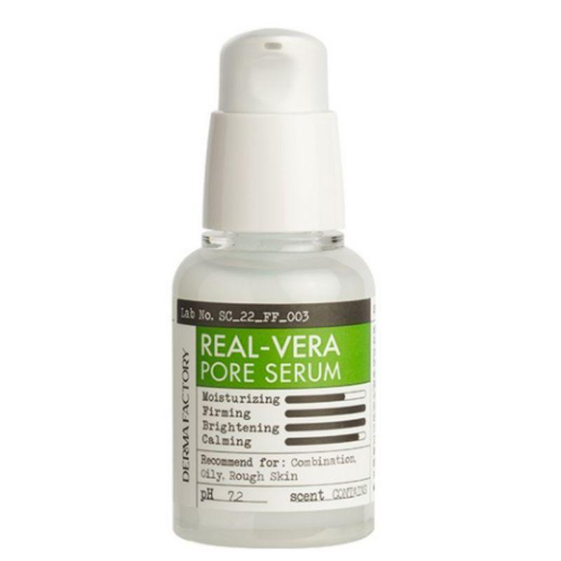 Derma Factory Real Vera Pore Serum Pore Tightening & Hydrating Facial Serum 30ml