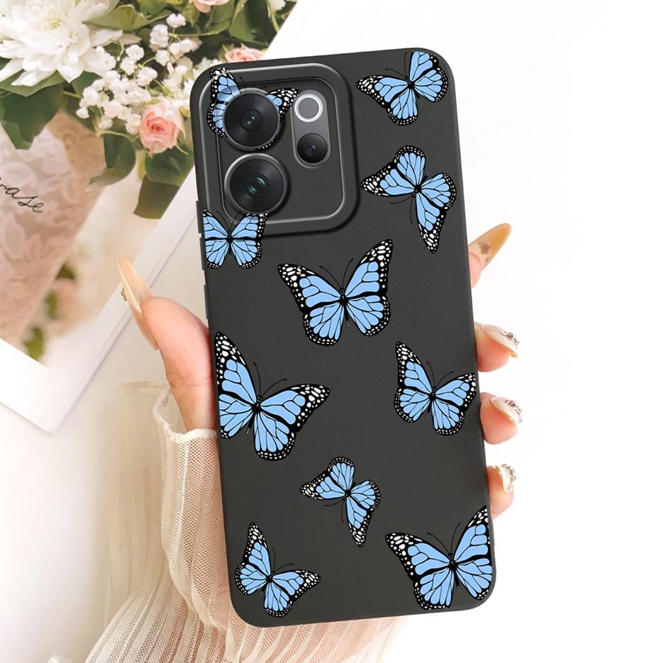 For Vivo V70 5G Case V2538 Luxury Art Painted Cover Soft Silicone Case For Vivo V70 Elite V2548 V 70 VivoV70 FE V70FE V2550 Bags