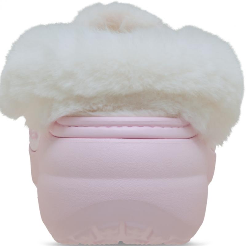 Crocs Classic Platform Fuzz Lined Clogs 212854 6zw