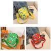 Childrens Dinosaur Cartoon Sling Bag With Zipper Closure For Daily Outings