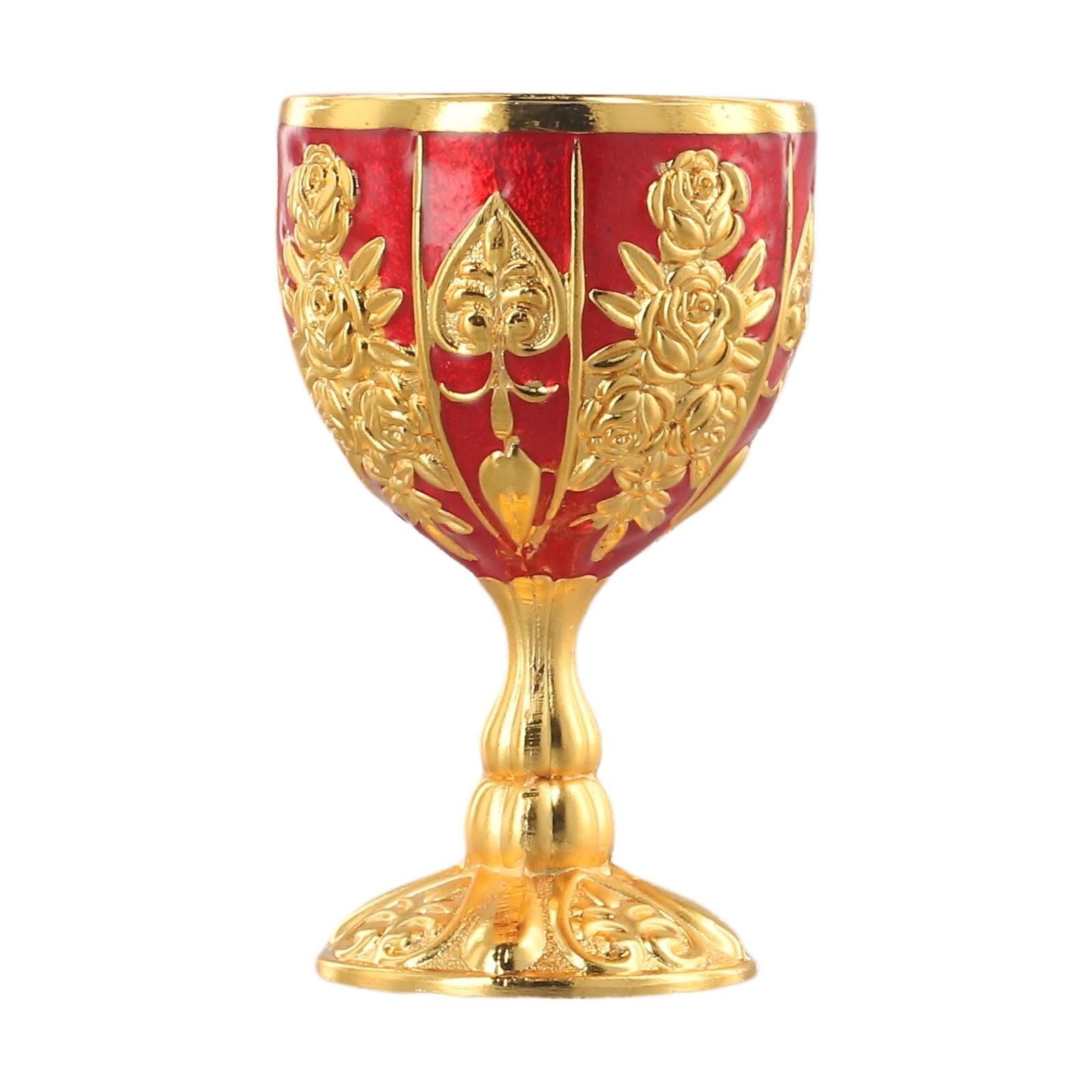 

Домашний бокал для вина вечеринка замена свадьба алюминиевый сплав Pumpkin Gold Red