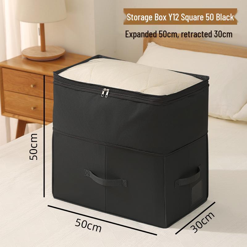 Prachotěsná a vlhkotěsná skládací úložná taška pod postel na přikrývky – Viditelné a multifunkční řešení pro koleje