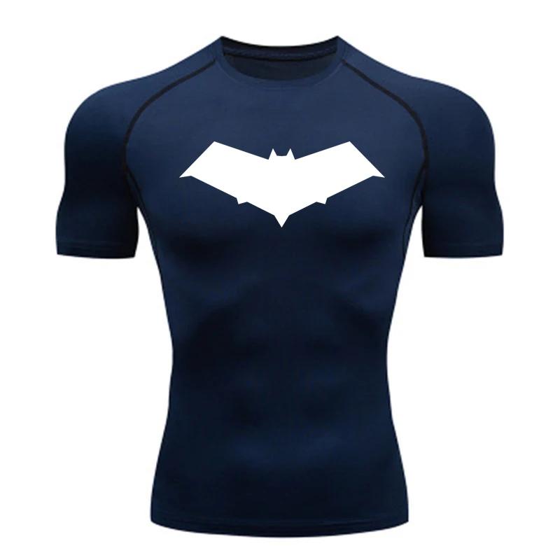 Men Running Compression T-Shirt Short Sleeve Sport Tees Gym Fitness Sweatshirt Male Jogging Athletic Shirt Tops Homme