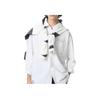 Uniqlo X JW Anderson Collaboration SS25 Hem Embroidered Logo Pattern Loose Long Sleeve Shirt Unisex shirts White 476240-00