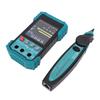 2 In 1 Network Cable Tester and Multimeter, RJ45 BNC Telephone Line Tester, Ethernet Wire Tracker with Length
