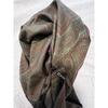Used Daniel La Fort Paisley Pattern Stole Made In Italy