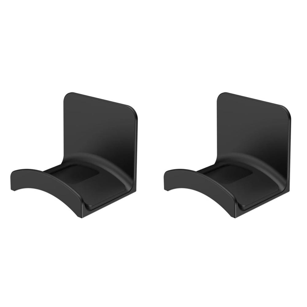 1-20Pcs Universal Headphone Stand Adhensive Plastic Wall Mount Hanger Rack Under Desk Headset Holder Gaming Earphone Bracket
