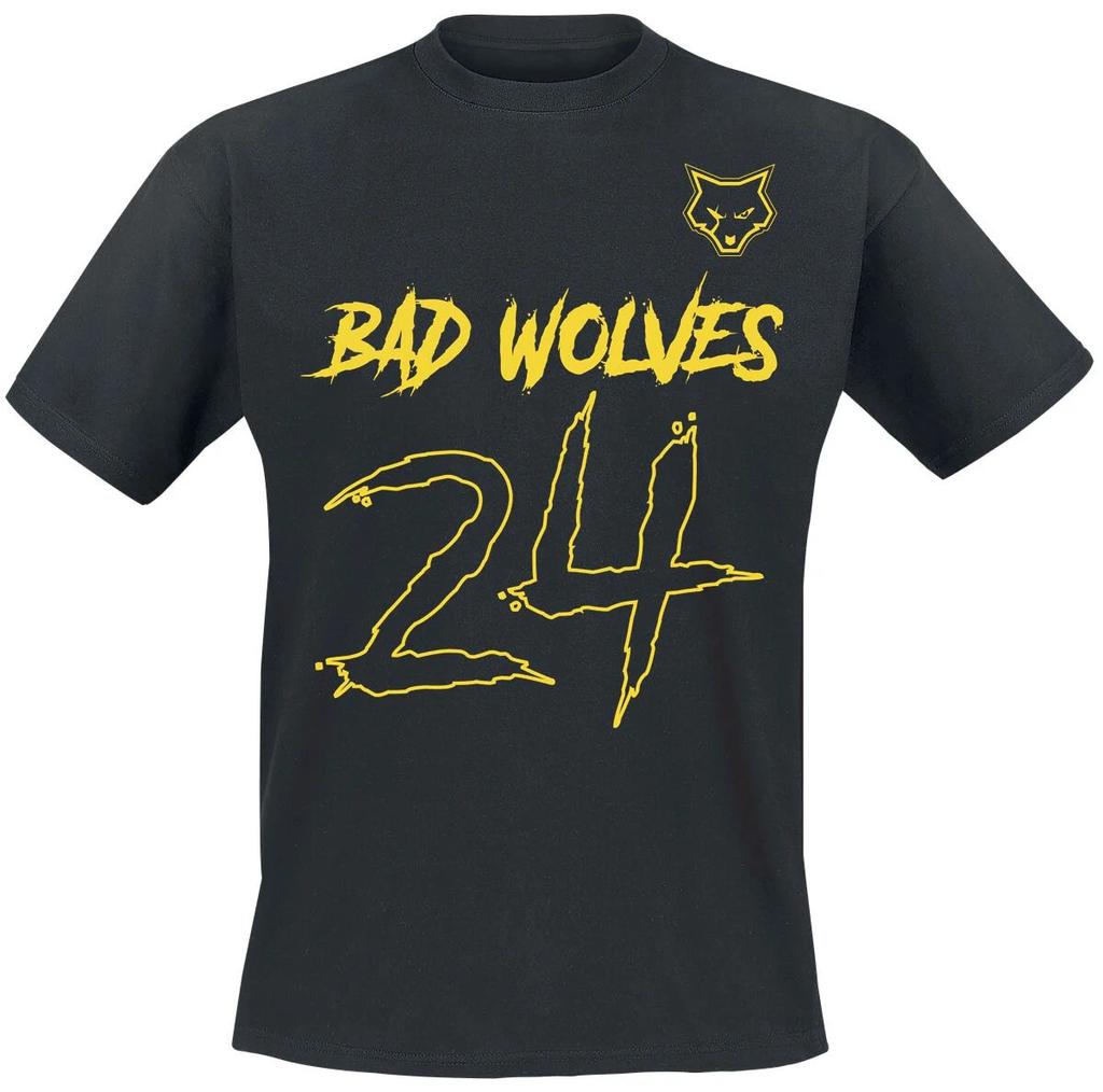 HOT NEW Bad Wolves Band Black T-shirt Unisex All Sizes S To 5Xl XA1098