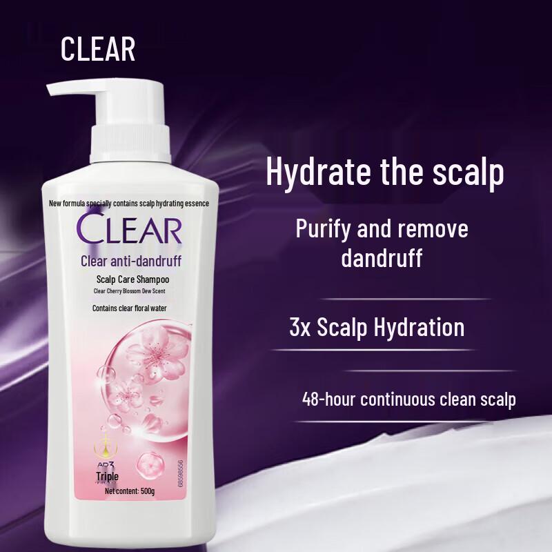 Clear Sakura Refreshing Anti-Dandruff Shampoo