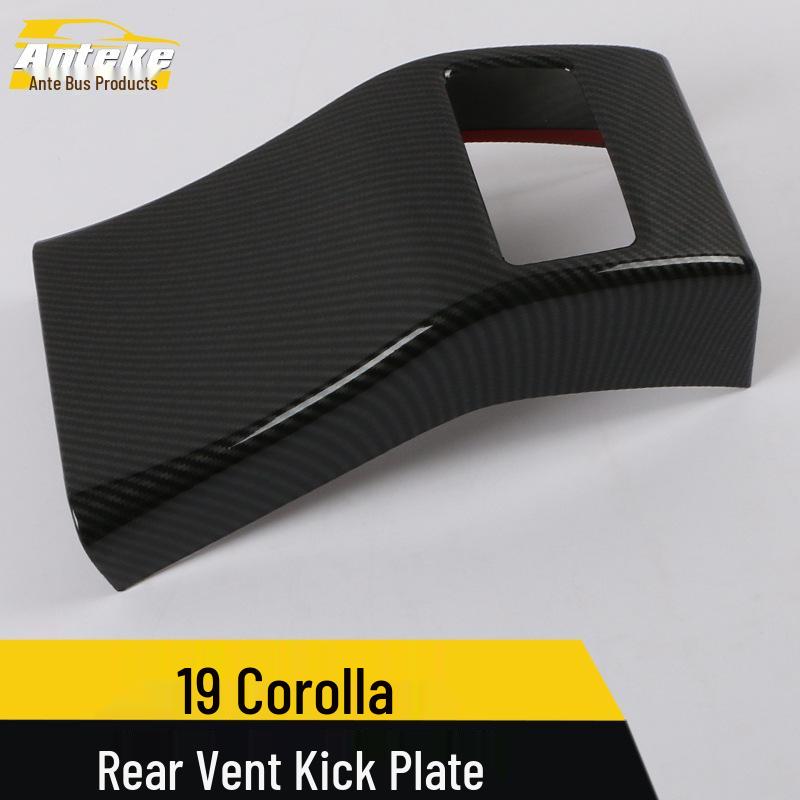 19 Corolla Hinterer Luftauslass Trittblech Paillette für A/C Auslass Modifikation