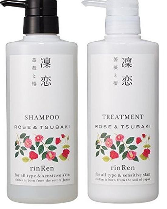 

Rinkoi Remedial Rose & Camellia Shampoo and Treatment Set, Silicone-free