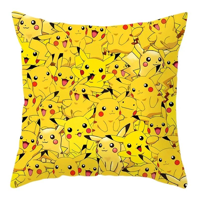 Cartoon Throw Pillow Covers Living Room Decoration Printed Sofa Cushion Cover Polyester Soft Pillowcase