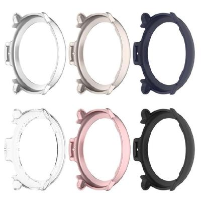 Half Wrap Enclosed Shell Watch Casing Protective Guard Shockproof Cover Hollowed Cutout for Active 2 A2437 Full Access