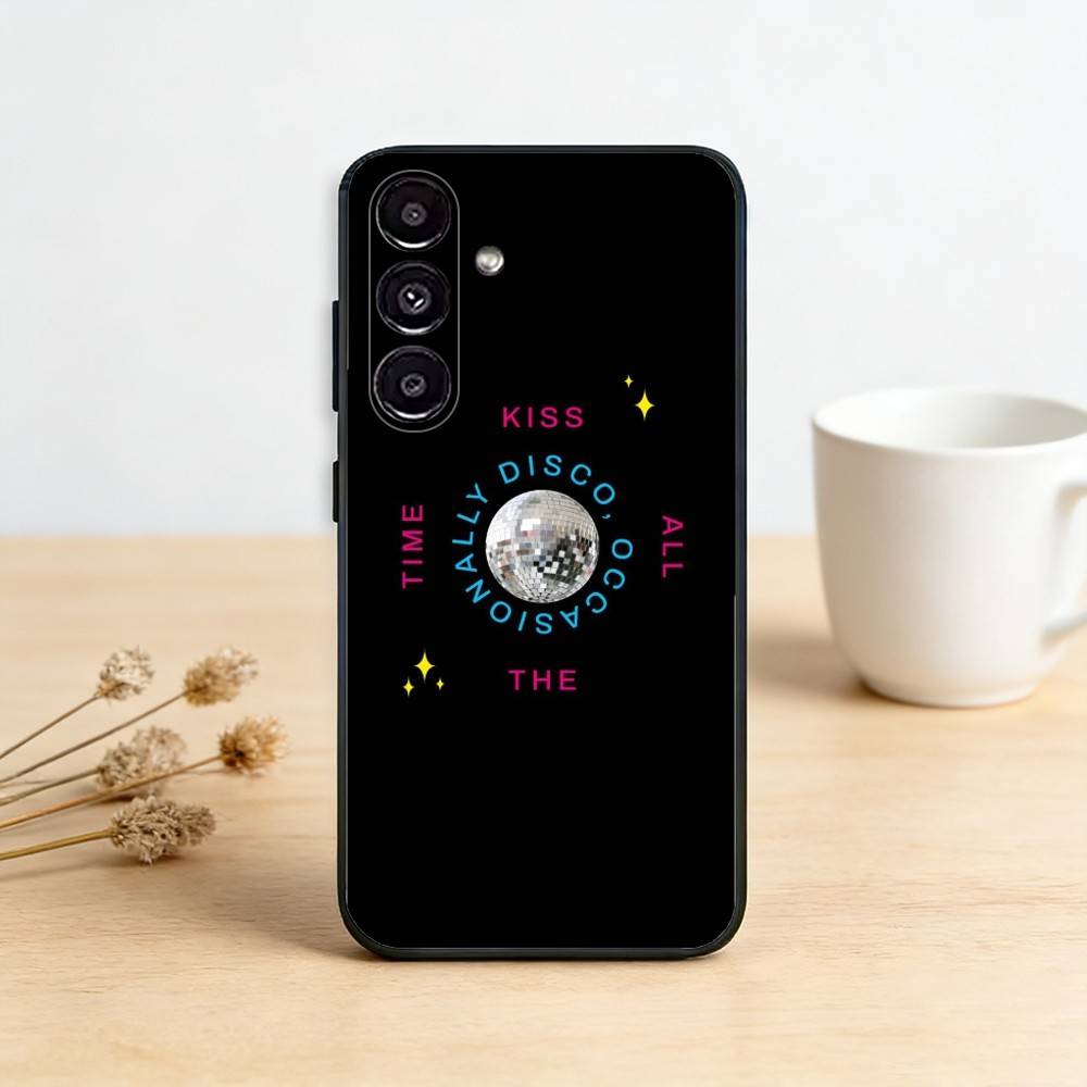 H-Harry Kiss All The Time S-Styles Phone Case For Samsung Galaxy A91,80,73,72 ,71,53,52,32 ,31,22,21s,20,Soft Black Case Samsung a20s