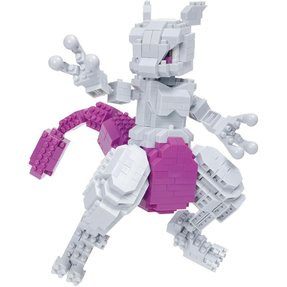 Kawada nanoblock Pokmon Mewtwo Deluxe Edition 620 Pieces Building Set for Ages 12 and Up