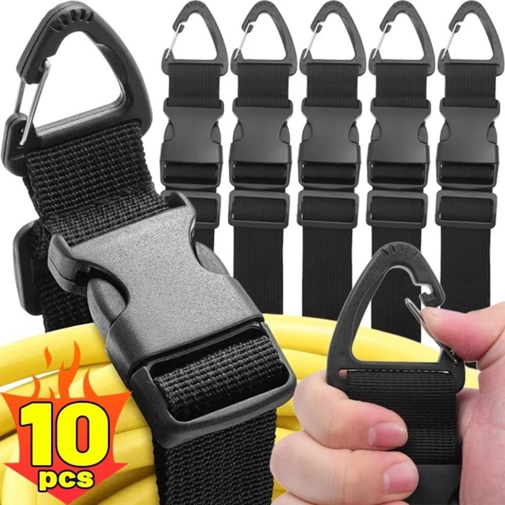 10Pcs Adjustable Cord Organizer Heavy Duty Cable Management Straps  Outdoor Wiring