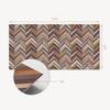 Wall Decoration PVC Panel with Pattern for Room 120X60 Cm Herringbone Wood Pattern