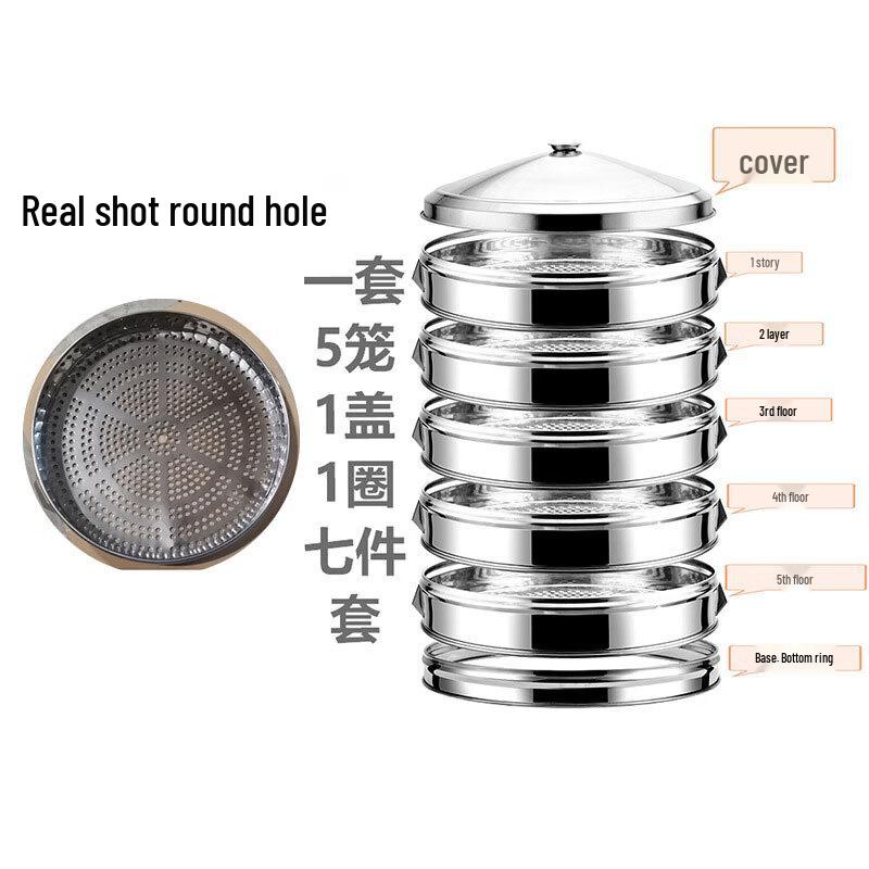 Zhongjiang Stainless Steel Non-Magnetic Steamer Pot