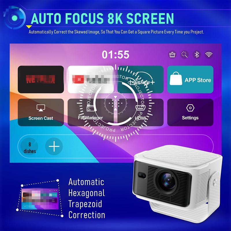 HY350MAX Portable Mini HD 1080 Projector for Home Theater and Office Use