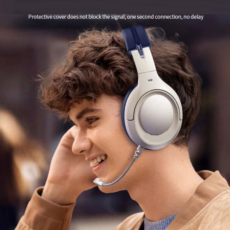 Replacement Ear Pads Earphone Cushion Headbeam Pad for IKF King Professional Headphone Noise Isolating Silicone Earpads