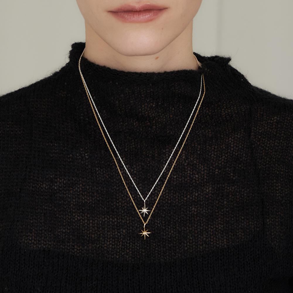 Still Instant One Shining Moment - Necklace 07 (2Colors)