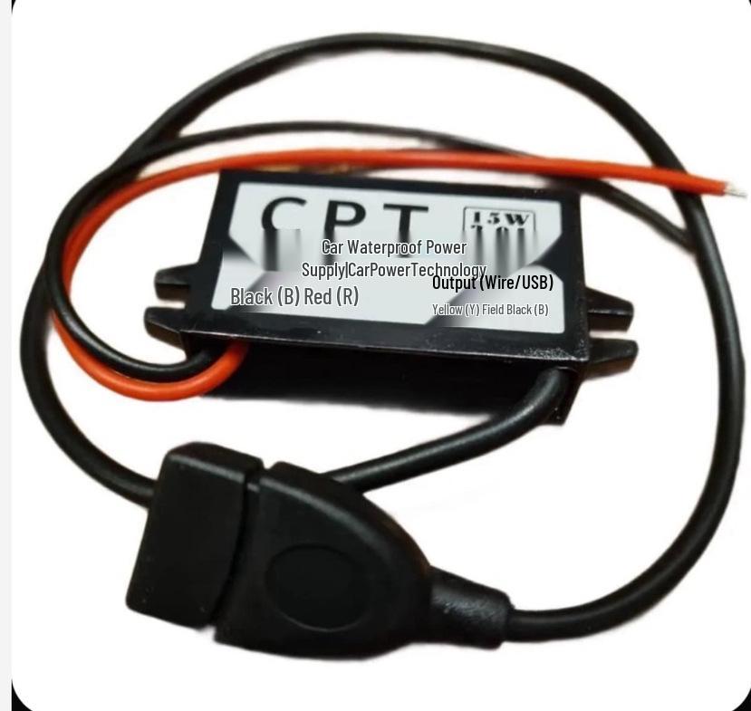 Convertor de Alimentare Auto Ultra-subțire 12V la 5V 3A 15W Modul Buck DC-DC Transformator