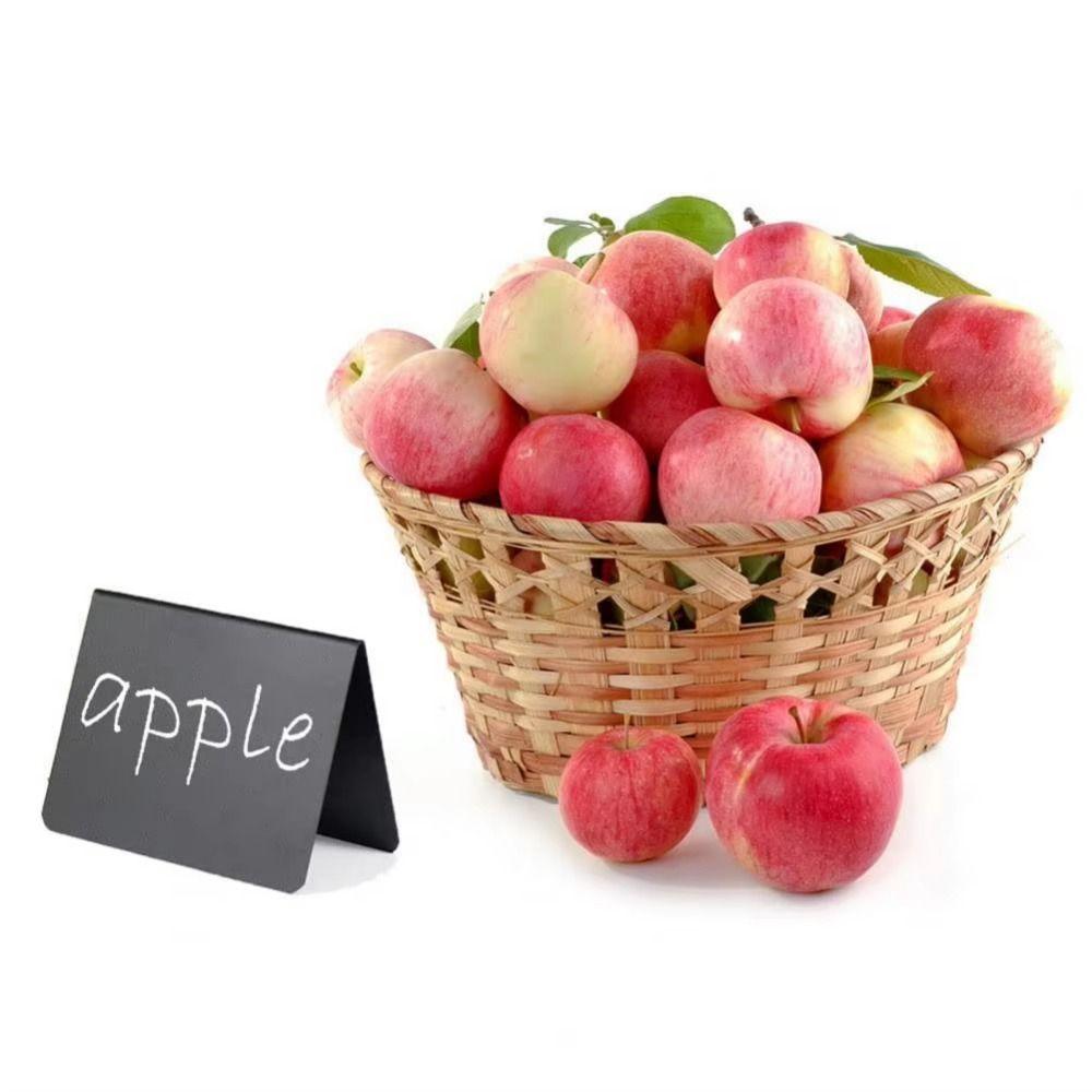 12/15/20/25Pcs with 2pcs White Pen Small Food Labels Mini Chalkboard Tags  Bakery Cake Dessert