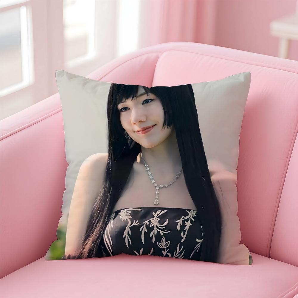 AAlice In Borderland Cushion Cover Pillow Case Soft Friendly Fabric Concealed Zipper