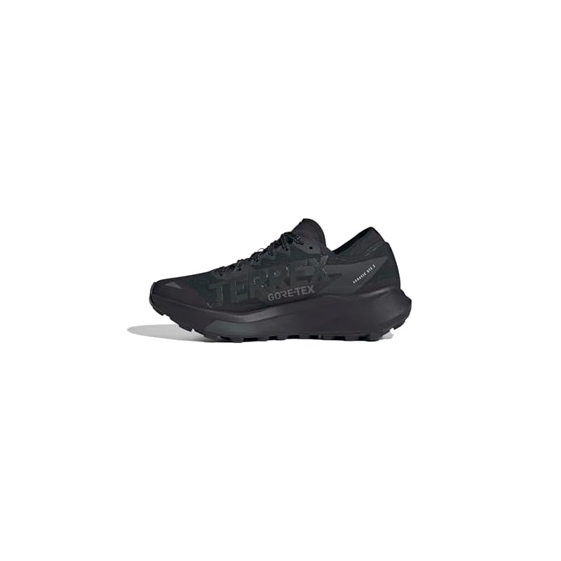 [Adidas] Кроссовки для трейлраннинга Terrex Agravik GORE-TEX 2 Унисекс Взрослые ONG37 Черный/Серый Six/Угольный (HQ5089) 27,5 см